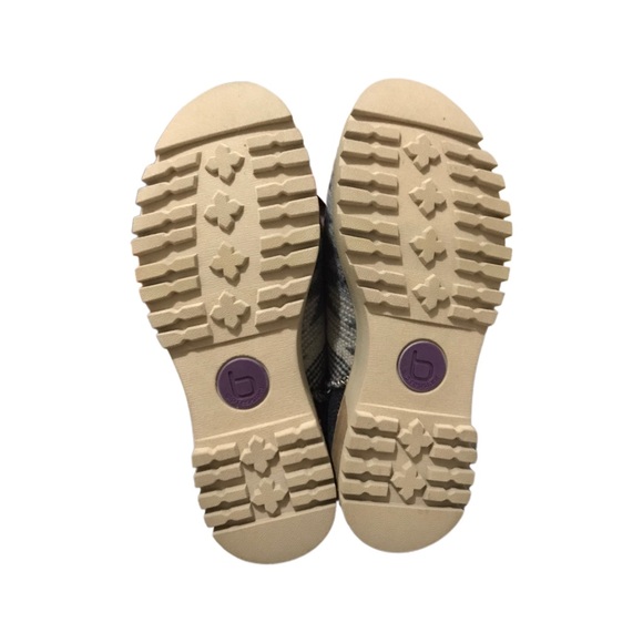 Bionica Candia Shearling Boots in Grey Pattern 6.5M, New - Picture 10 of 11